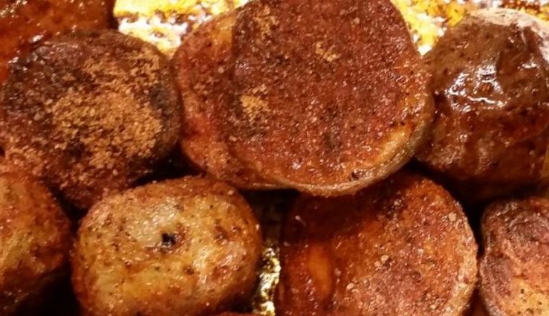 BBQ Baby Bakers (BBQ Rubbed Baked Baby Potatoes) Recipe