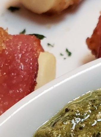 Bacon-Wrapped Hearts of Palm with Pesto Recipe